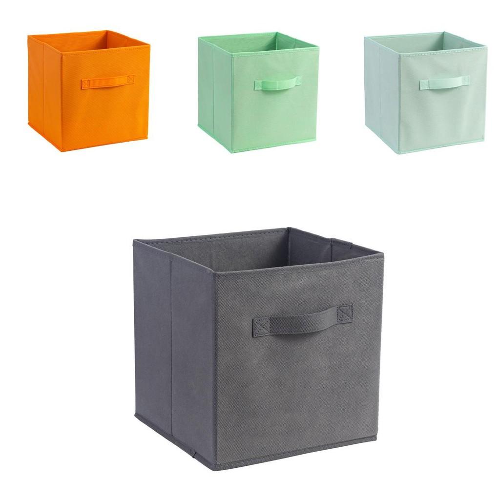 Large Foldable Fabric Storage Box For Clothes Books Toys And Household Items In Multiple Colors