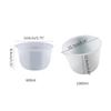 Silicone Measuring Cup Resin Epoxy Graduated Cups Transparent Scale Cups for Resin Art 600/1000ml for Jewelry Lab Use