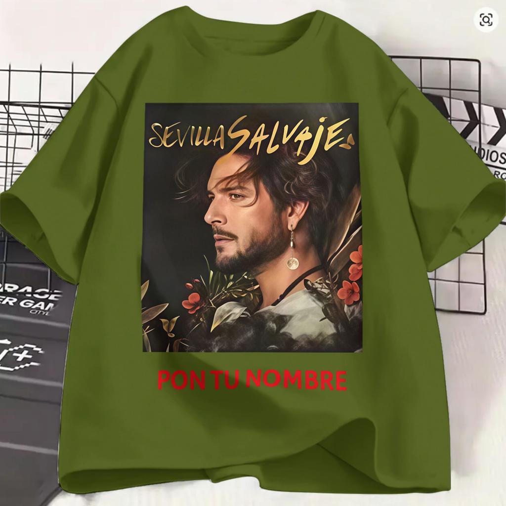 Unisexuel Carrasco T Shirt Summer 2026 Salvaje Tour Cotton T Shirts For Unisex Harajuku Design Tee Shirt Short Sleeves Y2k Funny Tees