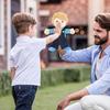 Kids Hand Puppets 11.8" Plush Girl Puppet for Puppet Theater, Odorless Skin-Friendly Soft Hand Puppet Toy for Family Show