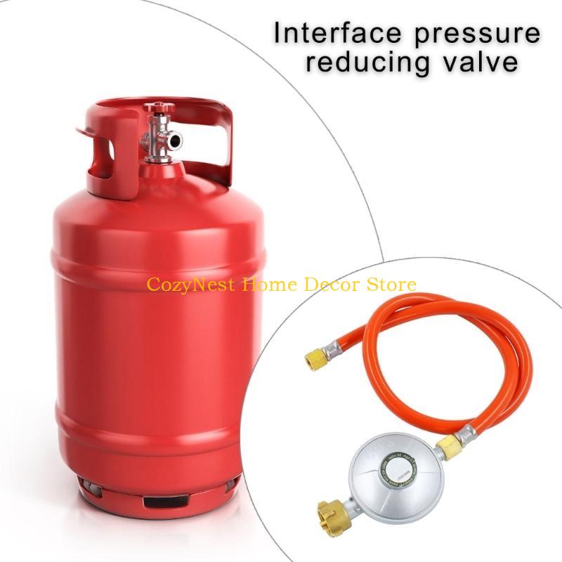 92MF Preofessional 50mbar Pressure Regulator Aluminum Pressure Adjusting Valves Pressure Stabilizer Valves Simple Installs