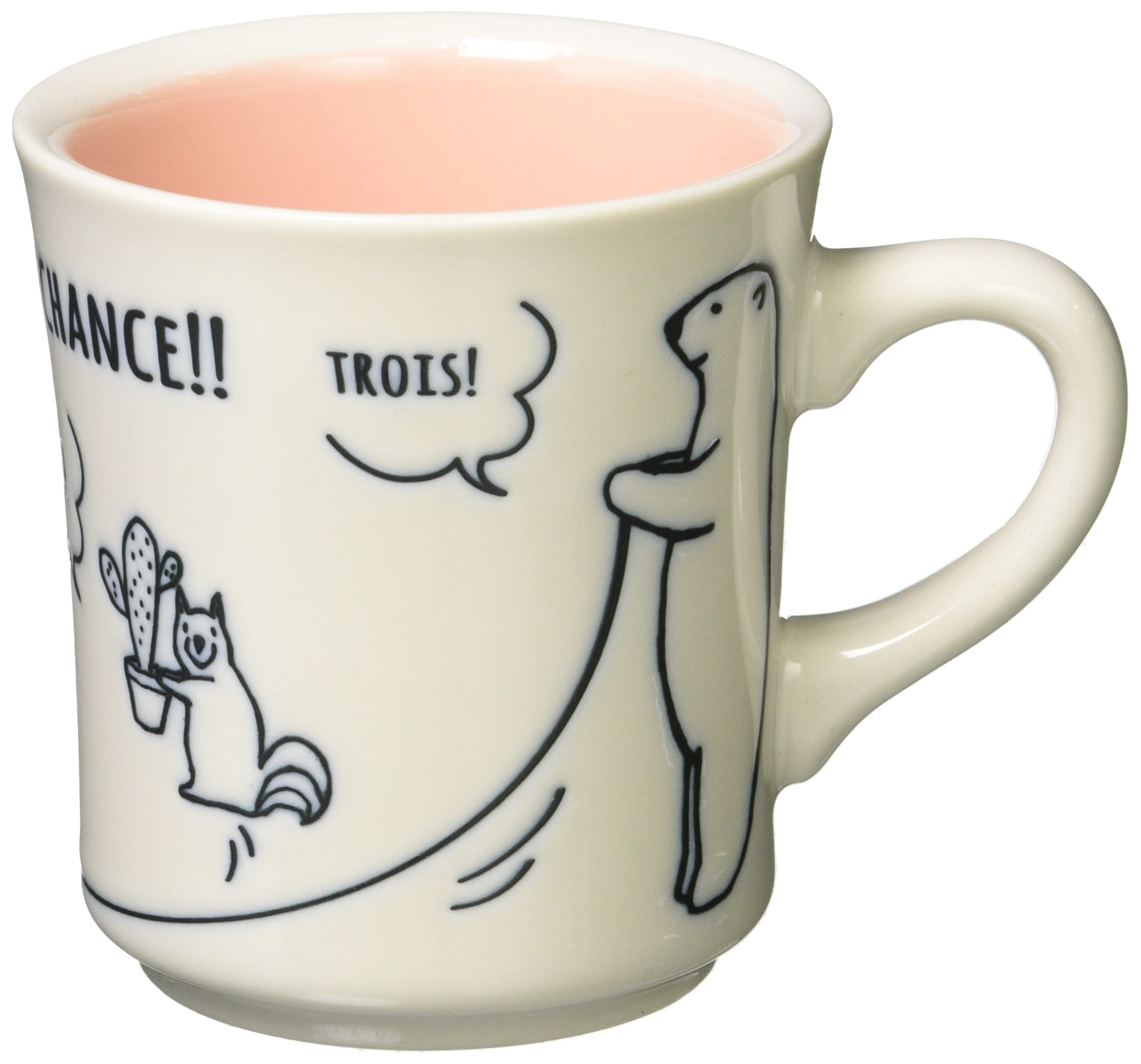 

Кружка Mino Ware Washing Polar Bear розовая K12186