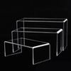 3 Stück Acryl-Display-Ständer Klar U-förmig Schuh-Display-Ständer für Einzelhandels-Vitrine Lagerregal Schmuck Kosmetik Organizer Klein