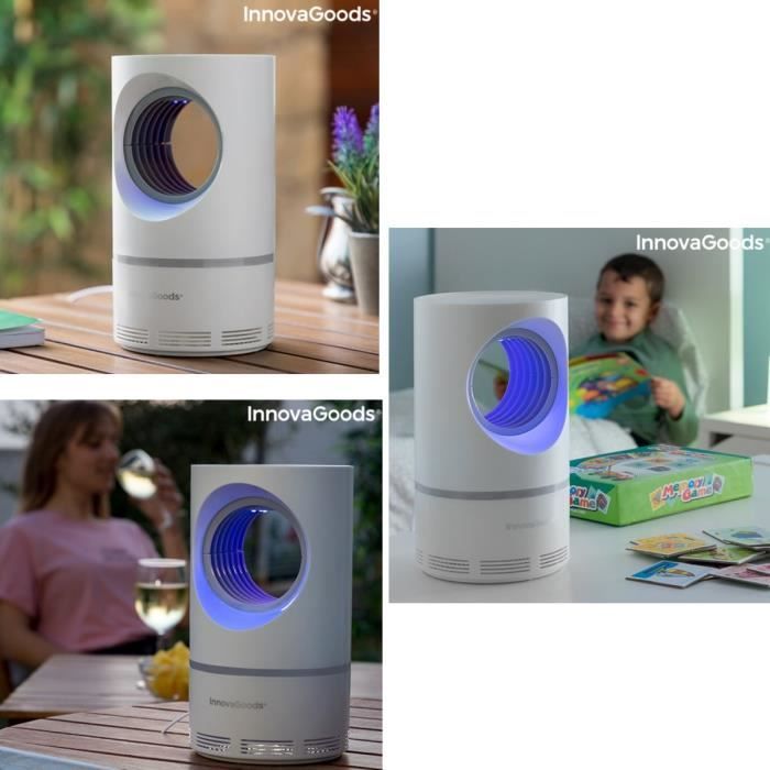 Lampe anti-moustiques à aspiration Kl Vortex InnovaGoods