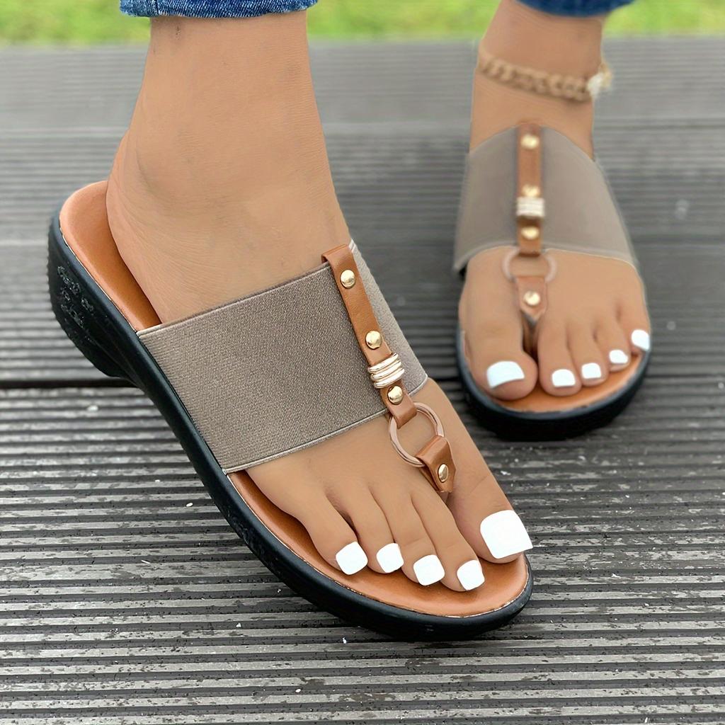 Women's Solid Color Stylish Sandals