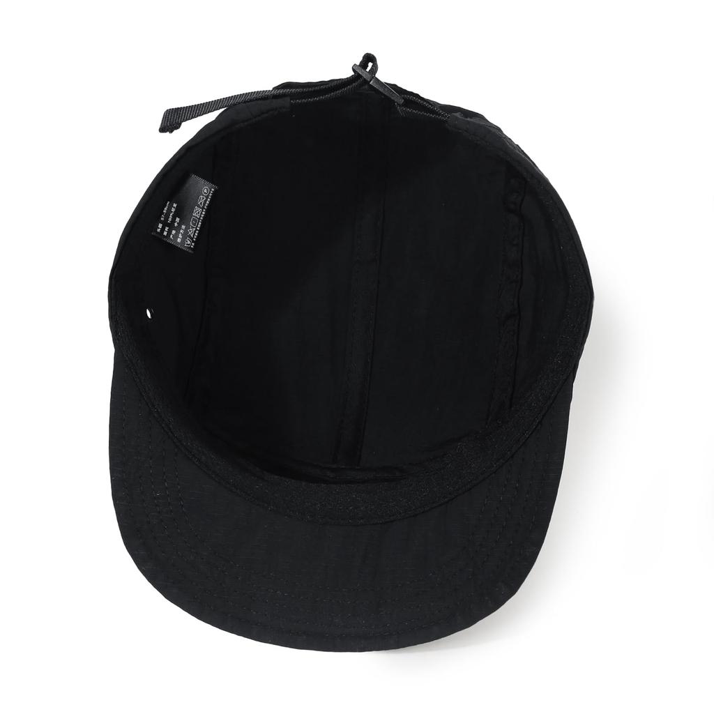 Geyanuo Short Brim Umpire Cap for Men and Work Hat Women, Quick-Drying, Water-Repellent, Summer, Lightweight, Breathable, Simple, Casual,