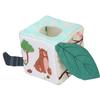 Baby Tissue Box Toy Soft Early Learning Hand Eye Coordination Colorful Skin Friendly Infants