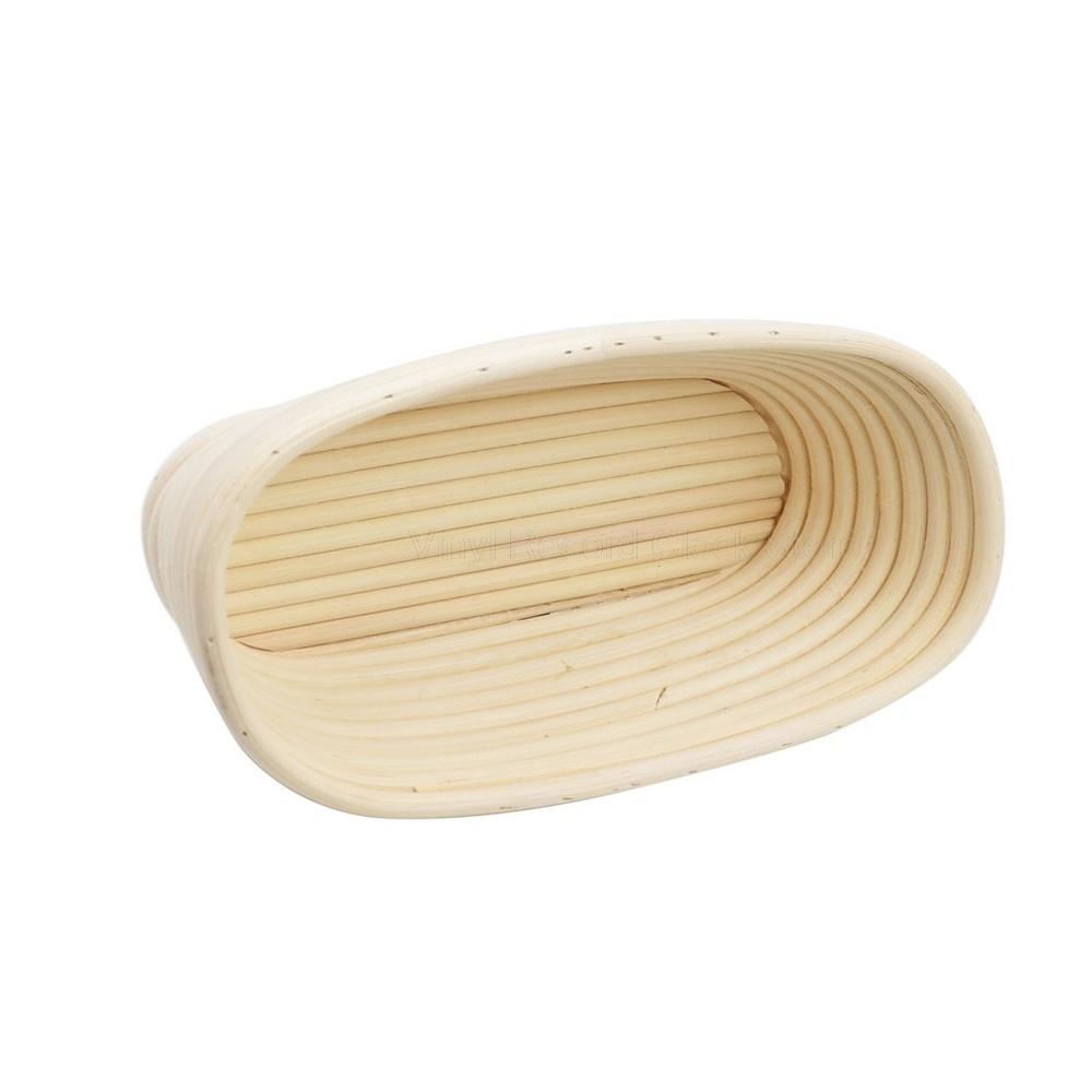 Handmade Wicker Bread Basket Kitchen Bread Boxes Rattan Woven Storage Baskets Oval Fruit Trays Bowl Rattan Organizer Plates