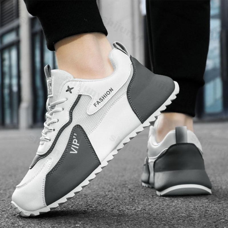 Chunky Men Sneaker Plus Size 45 46 47 48 Sport Shoes Fashion Mesh Breathable Casual Shoes Increased Internal Platform Shoes