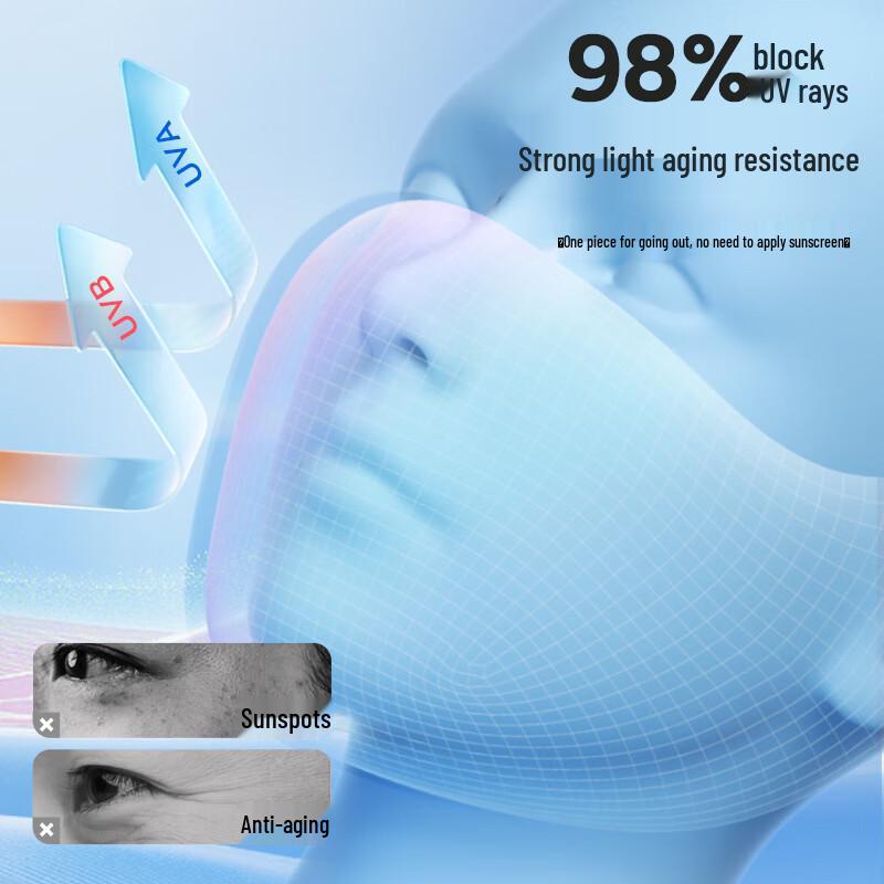 Li-Ning Unisex Ice Silk UV Protection Face Mask