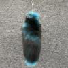 Huge Fluffy Faux Fur Fox Tail Keychain Bag Charms Therian Tail Fox Tail Keychain Fur Pendant Key Chain Plush Pendant Gift For
