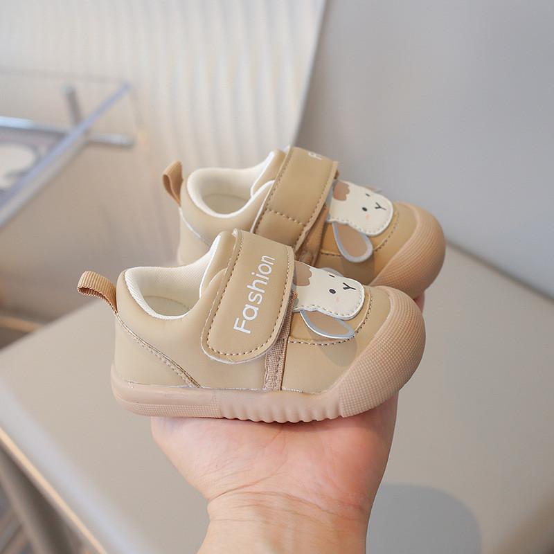 

Baby Toddler Soft Sole Sneakers For 0-3 Years With Breathable Pu Upper And Nonslip Rubber Sole For Boys And Girls 12 cm хакі