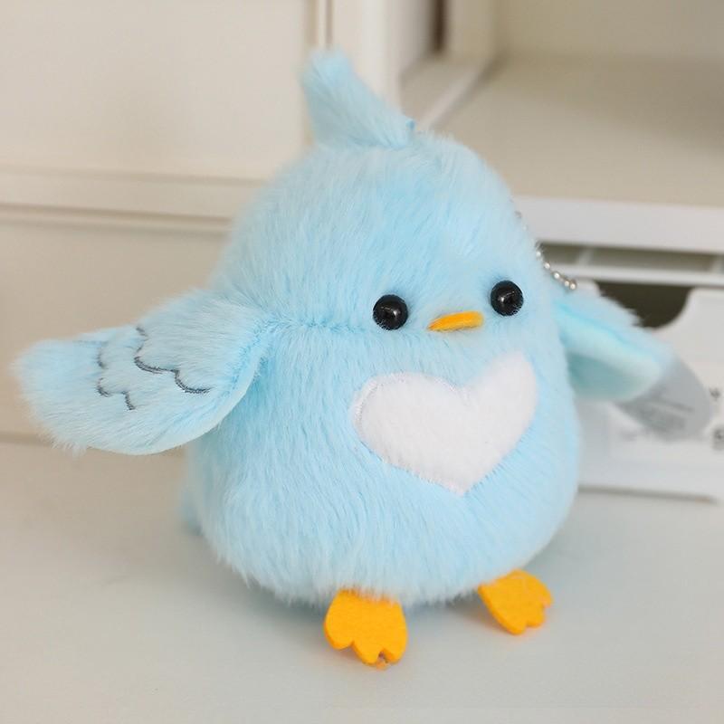 Parrot Crow Kingfisher Cute Bird Plush Toy Magnet Shoulder Play Home Decor Doll