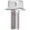 KITACO Flanged Hex Bolt (Stainless Steel), M8 X 15/P1.25, General Purpose, Pack of 2, 0900-082-03001