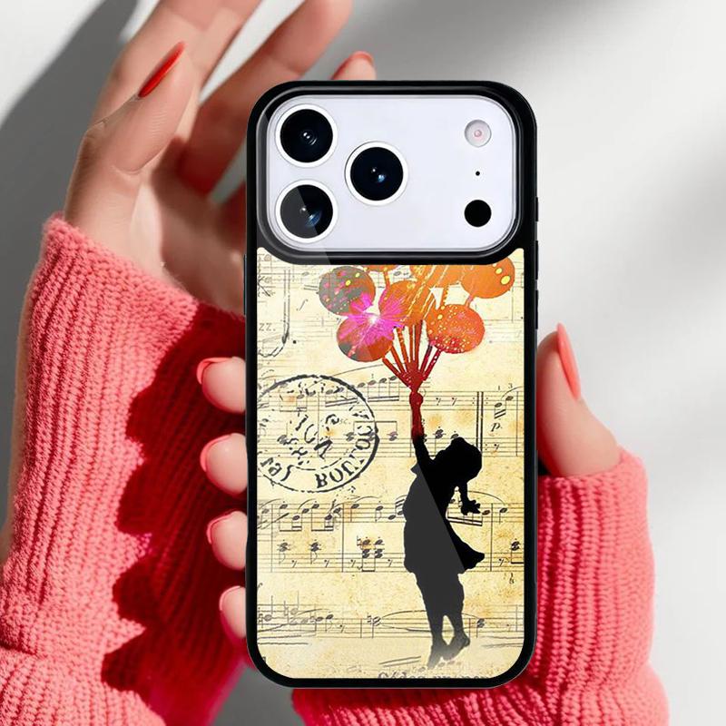 Music Note Phone Case for iPhone 17 Air 16e 15 14 13 Pro Max Back Cover for 12 11 Pro Coque