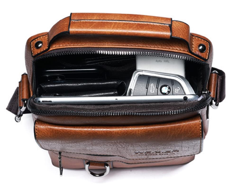 Shoulder Messenger Retro Shoulder Casual [mikan] Men's Bag, Bag, Design, Crossbody, Bag, Handbag, Waterproof, Business,