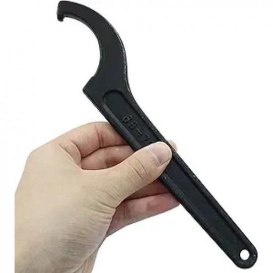 

C Hook Spanner Wrench for 68-72mm Round Nut, Universal Coilover Spanner Black