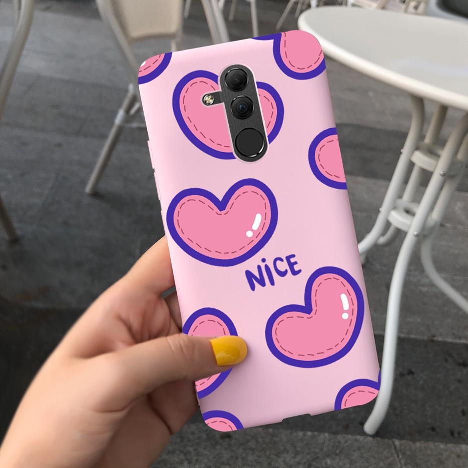For Huawei Mate 20 Lite Case SNE-AL00 SNE-LX1 Cute Art Painted Cover Shockproof Phone Cases For Huawei Mate 20 Lite Coque Bumper