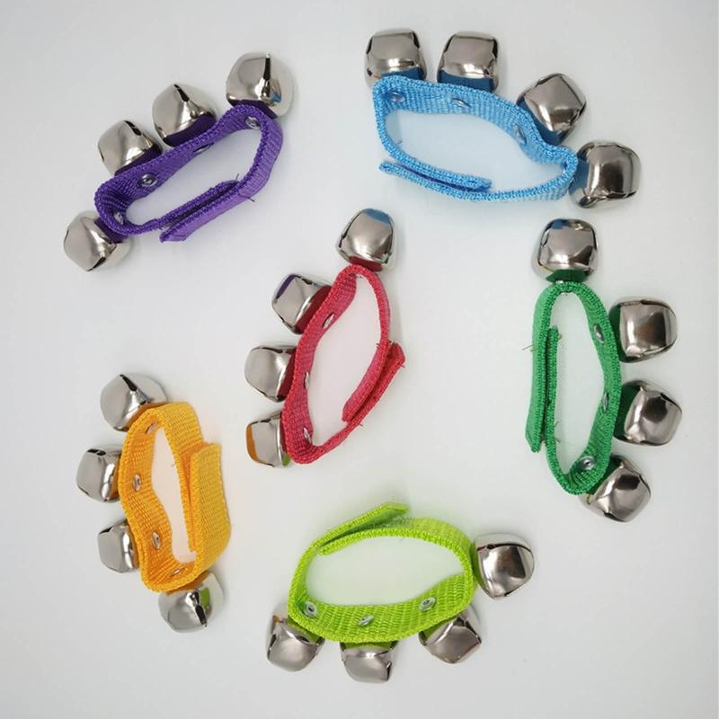 Brinquedos de Chocalho para Bebê Chocalhos com Sino de Metal Sino de Mão Crianças Desenho Animado Brinquedos Musicais Chocalho de Acompanhamento para Dormir para Exercício para Pla