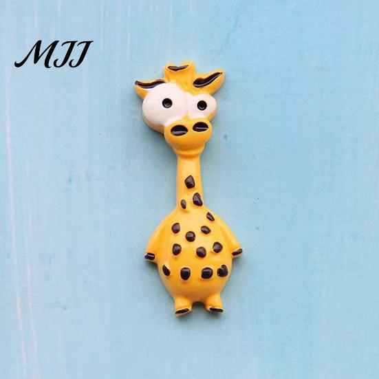 Office Memo Magnets Cartoon Animal Refrigerator Magnet, Big Eyes Shape Fridge Lion Magnet Notes Photo Holder, Gift for Lovers Zebras