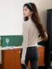 Mishow Women's Lace Shirt 2023 Autumn New Solid Commuter All-match Casual Elegant Fashion Long Sleeve Clothing Tops MXC44Z0127