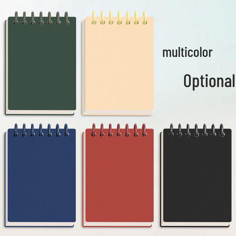 Mini Carnet de Poche A7 Haute Valeur - Agenda Personnel Étudiant à Feuilles Mobiles