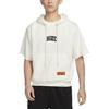 Nike SS23 Standard Issue CHBL Letter Embroidery Quick-Dry Hooded Short Sleeve Sweatshirt Men Sweatshirt Sail HF6152-133