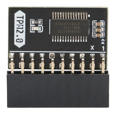 TPM 2.0 Verschlüsselungs-Sicherheitsmodul 20-Pin Standalone Krypto-Prozessor TPM 2.0 Modul für Win11 für Gigabyte für ASUS