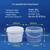 Yicang Food-Grade PP Sealed Plastic Bucket with Handle
