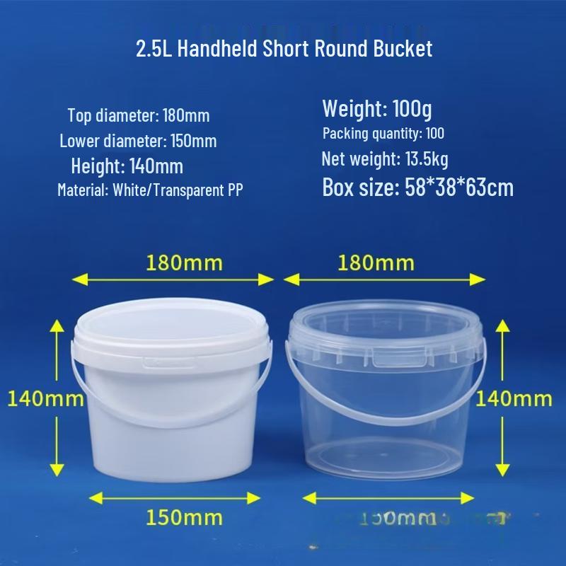 Food-Grade PP Storage Bucket