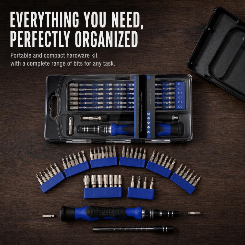 Portable Screwdriver Set Mini Mini Repair Tool Kit Durable Screwdriver Bit Kit  Computer Repairing