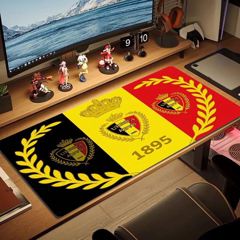 Belgica Color Mouse Pad Large Gaming Table Cushion Non-slip Laptop Tablet Big Mousepad XXL Mat Mini PC Playmat With Lock edge