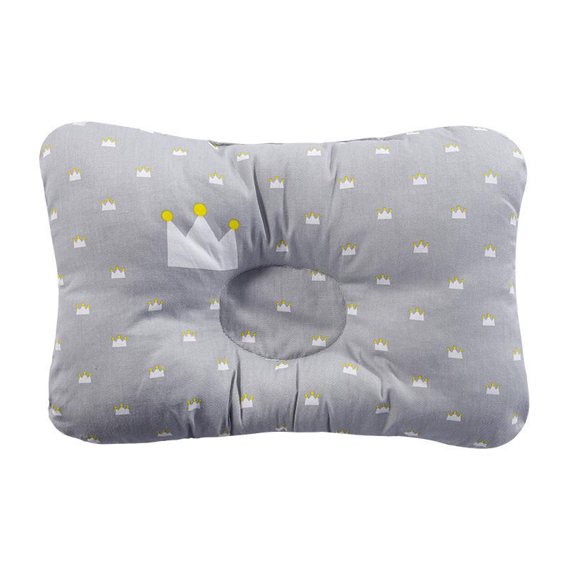 100% Cotton Baby Pillow Baby Pillow Baby Sleep Correction Pillow Fashion Cartoon Pillow Anti-headrest Breathable Four Seasons Pillow