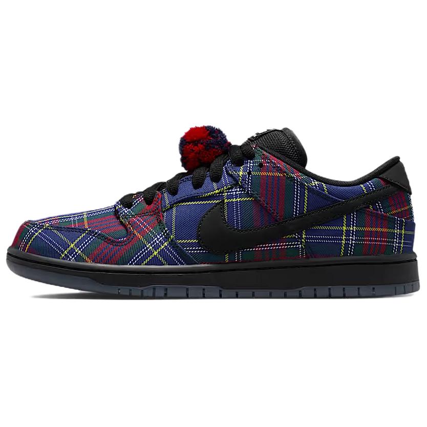 

Nardwuar x Nike Dunk Low SB Шапка Tam O Shanter Чоловічі Кросівки Багатоколірний University-Red Чорний II1493-600 43