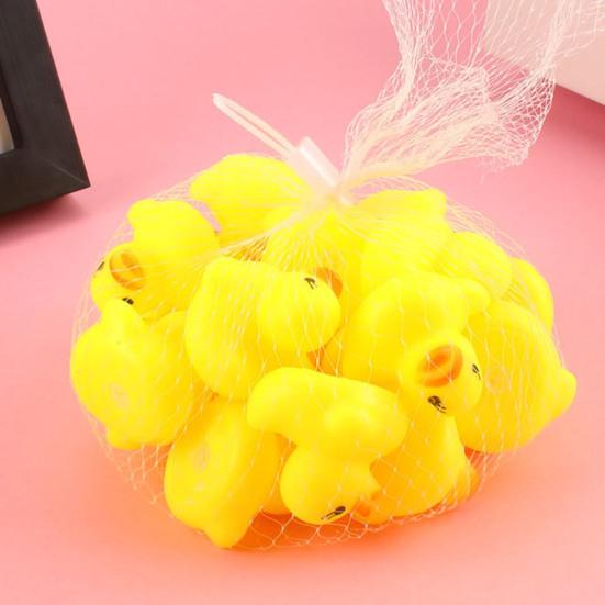 5Pcs Bath Toy Squeaky Duck Baby Water Toy Compact Children Hearing