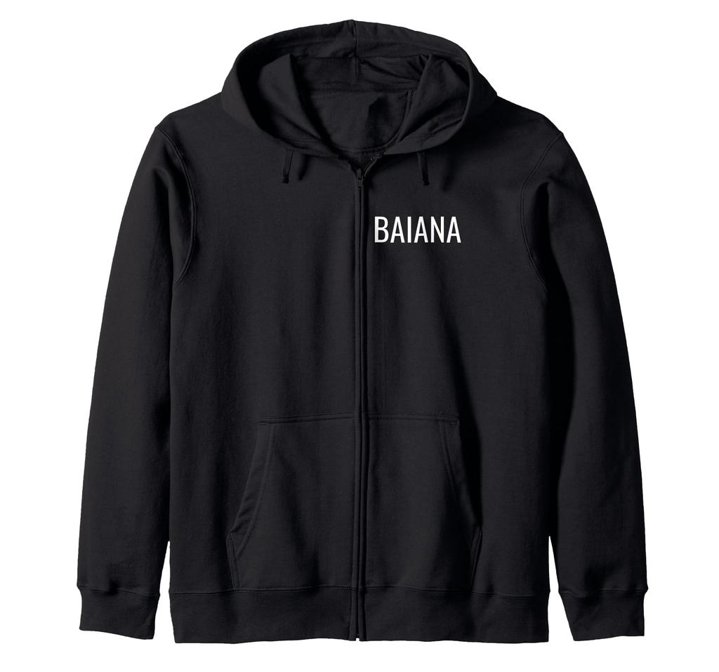 Baiana Bahia Brazil zip hoodie