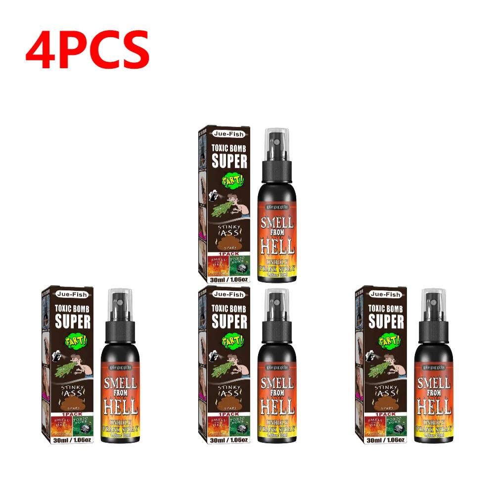 1-5PCS Halloween Props Fart Gag Spray Fart Spray Non Toxic Odor Stinky Terrible Smell Stink Gas Prank Spray Joke Party Supplies