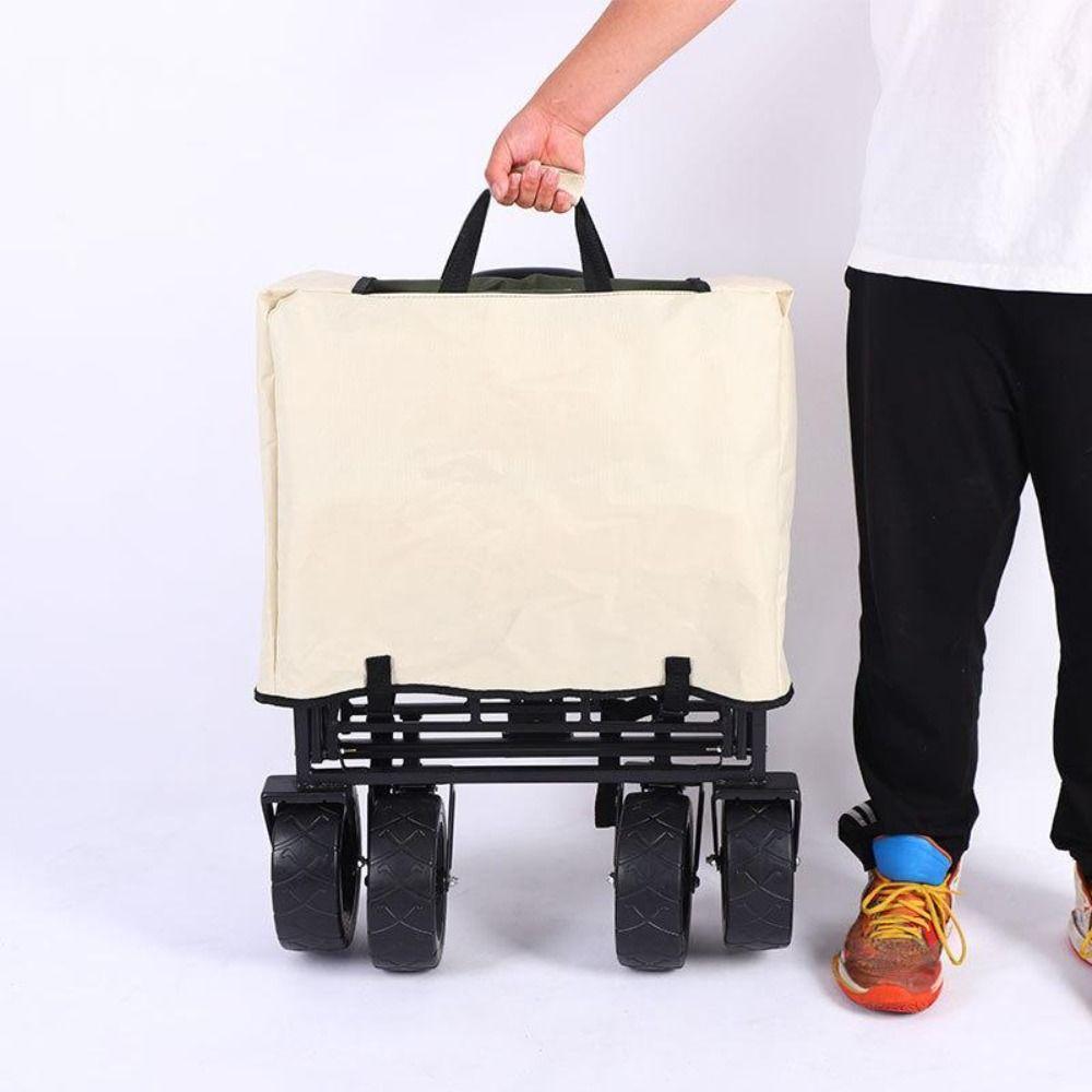 Langlebige Aufbewahrungstasche mit Griff, tragbare faltbare Camper-Staubschutz-Sonnenabdeckplane für Outdoor-Camping