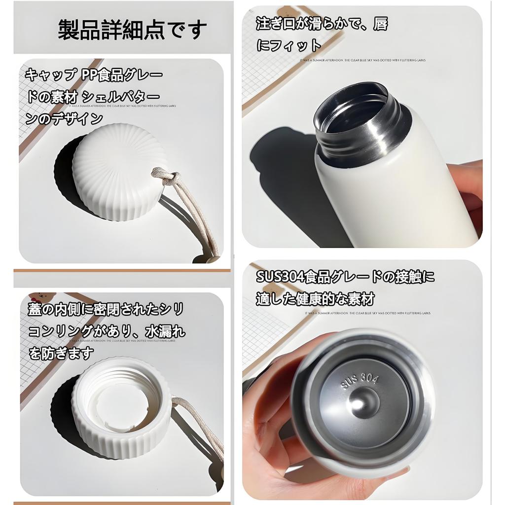 Edelstahl MYEEDA Wasser Edelstahl Wasser Kaffee Wasser Grundschule Vakuum Wasserflasche Rostbeständige, hochwertige Flasche, Thermoskanne,