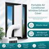 With Zip Portable Air Conditioner Seal Adhesive Fast AC Window Seal  Portable Air Conditioner