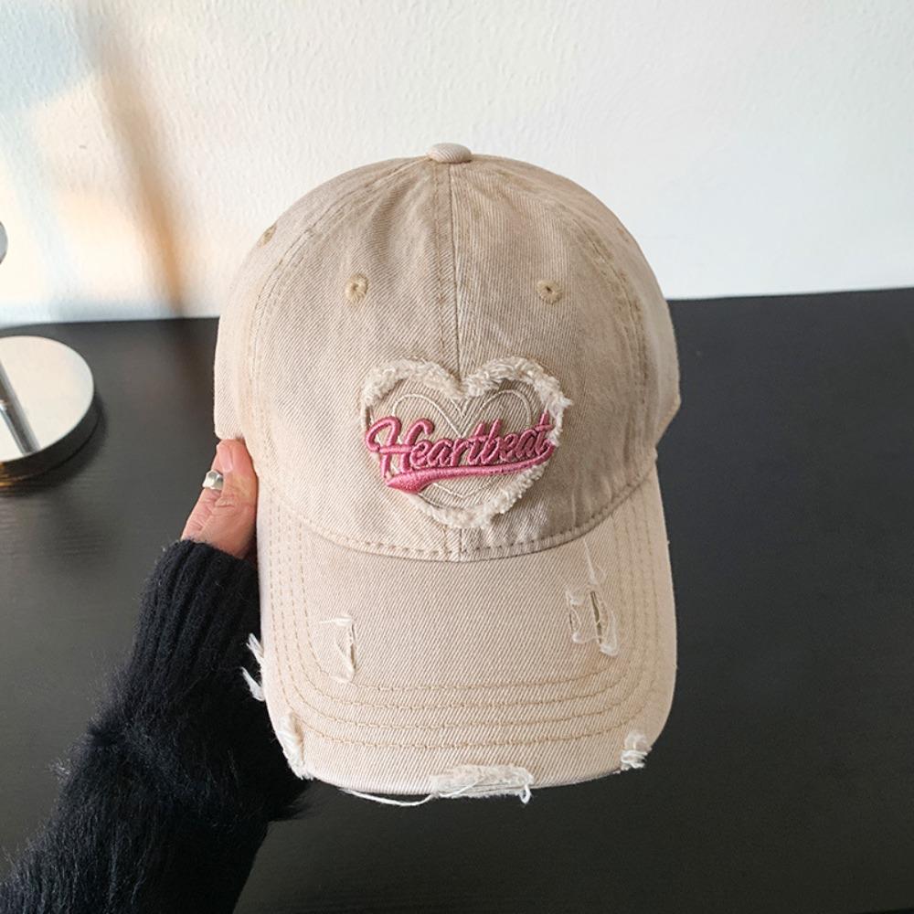 Love Letter Visors Embroidery Denim Snapback Cap Fashion Vintage Baseball Cap  Outdoor