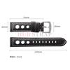 Cowhide Watch Strap Bracelet Vintage Genuine Leather 20mm 22mm 24mm Watchband Women Men Fashion Watch Band Belt With Pin Buckle