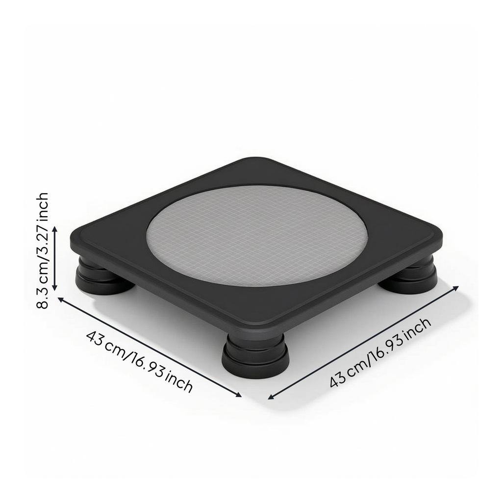 Square Trampolines Rebounder Quiet Jumping Toy for Kids, Young Children,