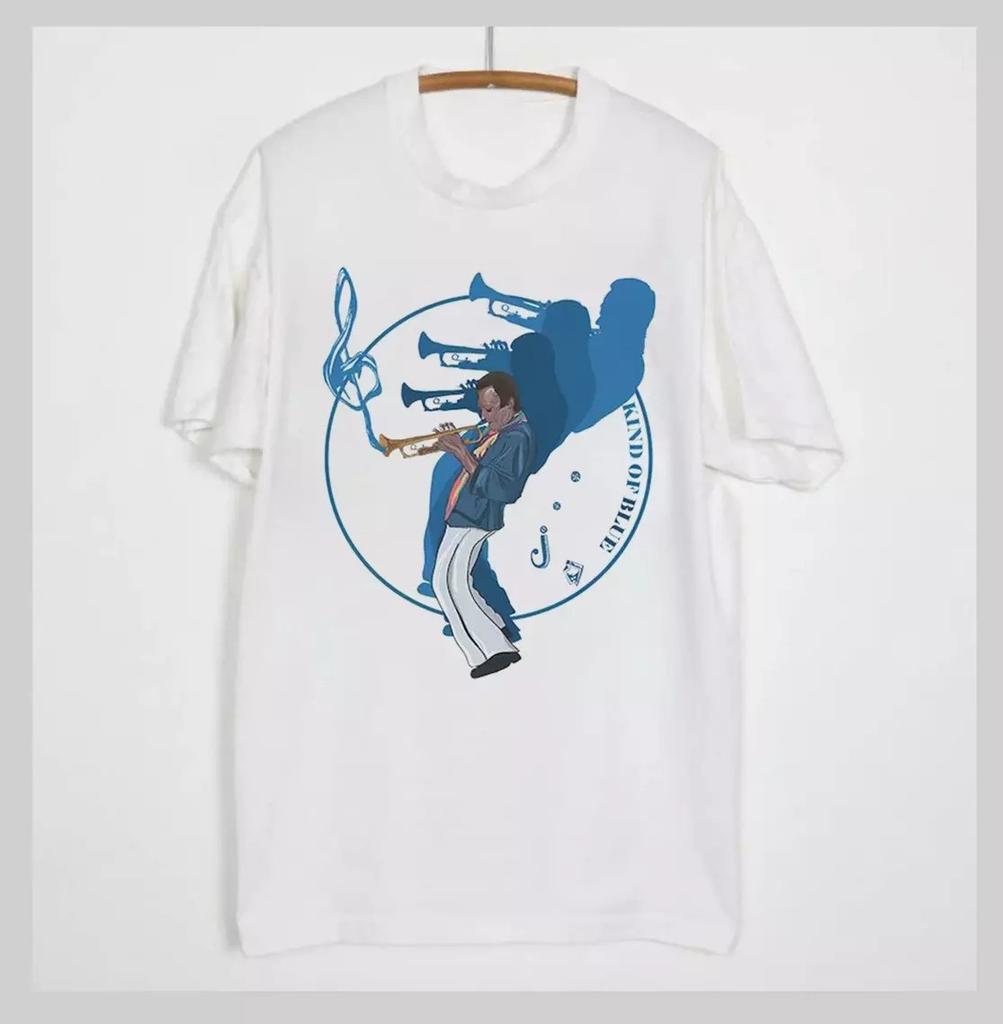 Miles Davis Kind of Blue White tee Unisex T-Shirt All Size S To 5XL MC462