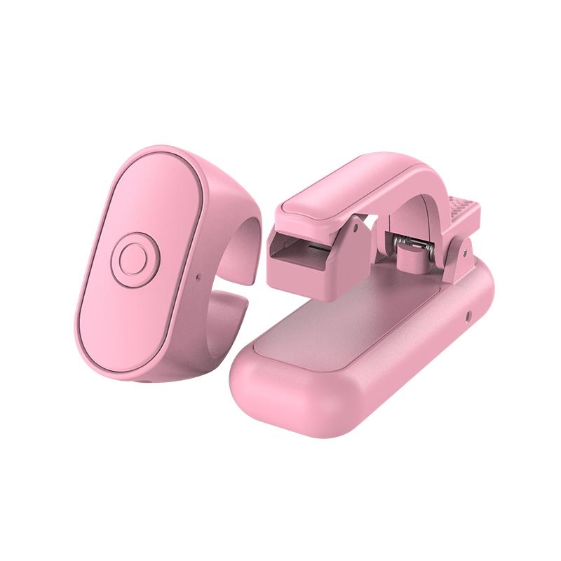 2-in-1 Page Turner Clicker Wireless Page Turner Remote Control E-Reader Phone Camera Record Trigger Remote for Kindle Paperwhit 5