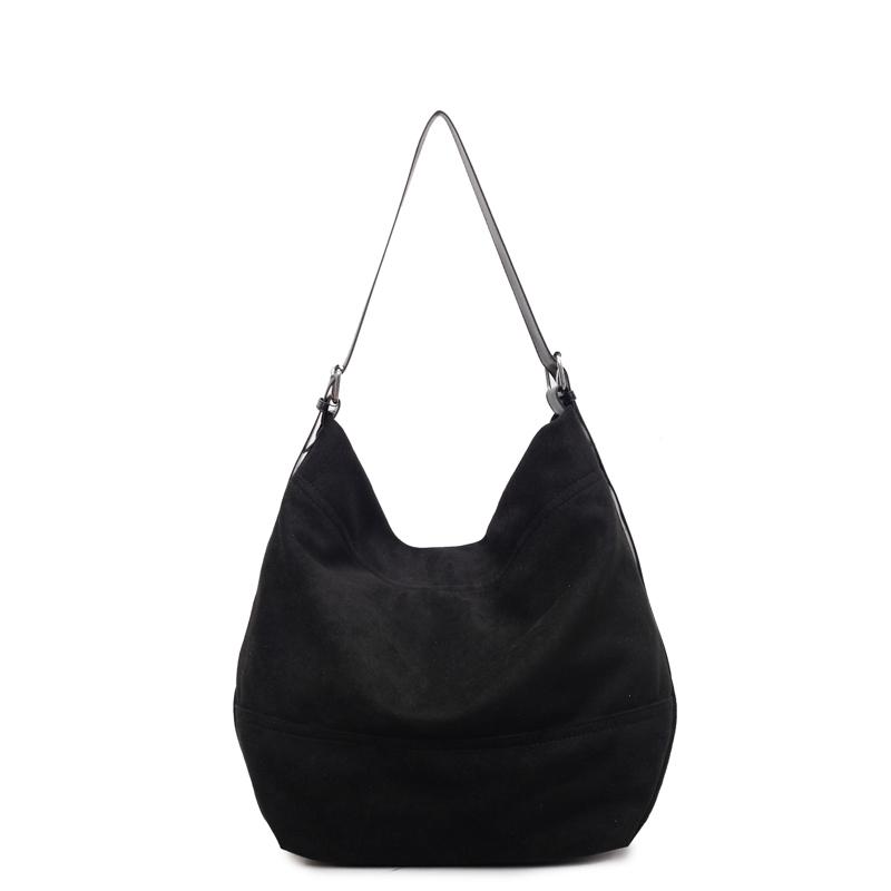 

2025 Autumn & Winter New Large Capacity Casual Tote Bags Solid High Quality Sense of Luxury Shoulder & Crossbody Bags for Women чёрный