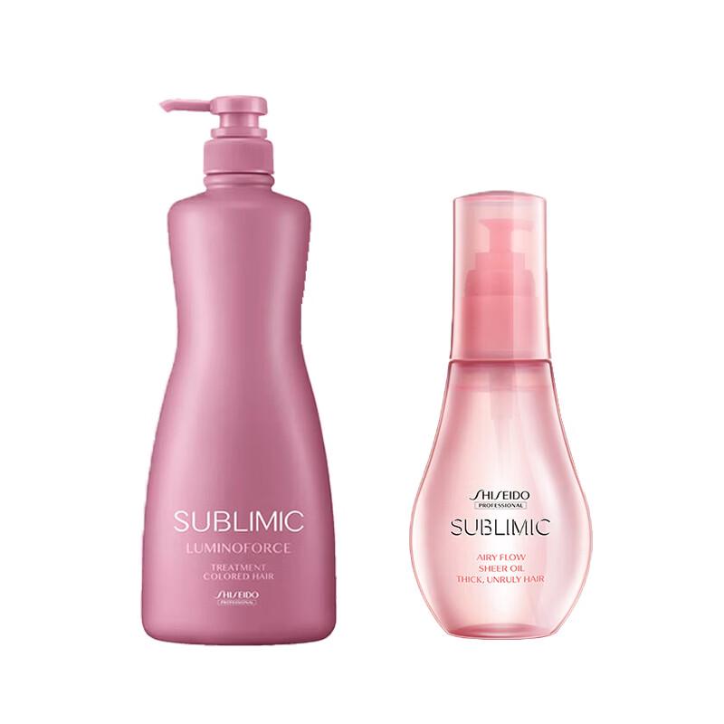 Shiseido Professional Honey Glow Conditioner  Hair Oil Set