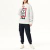 New FILA Have A Good Time Collection Sweaters Unisex Vanilla White F11U149401F-IV