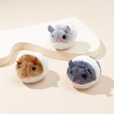 Plush Vibrating Mouse and Cat Toy String Vibrating Movement Pet Supplies Pet Fun Cat Toy Plush Mouse Doll Christmas Gift
