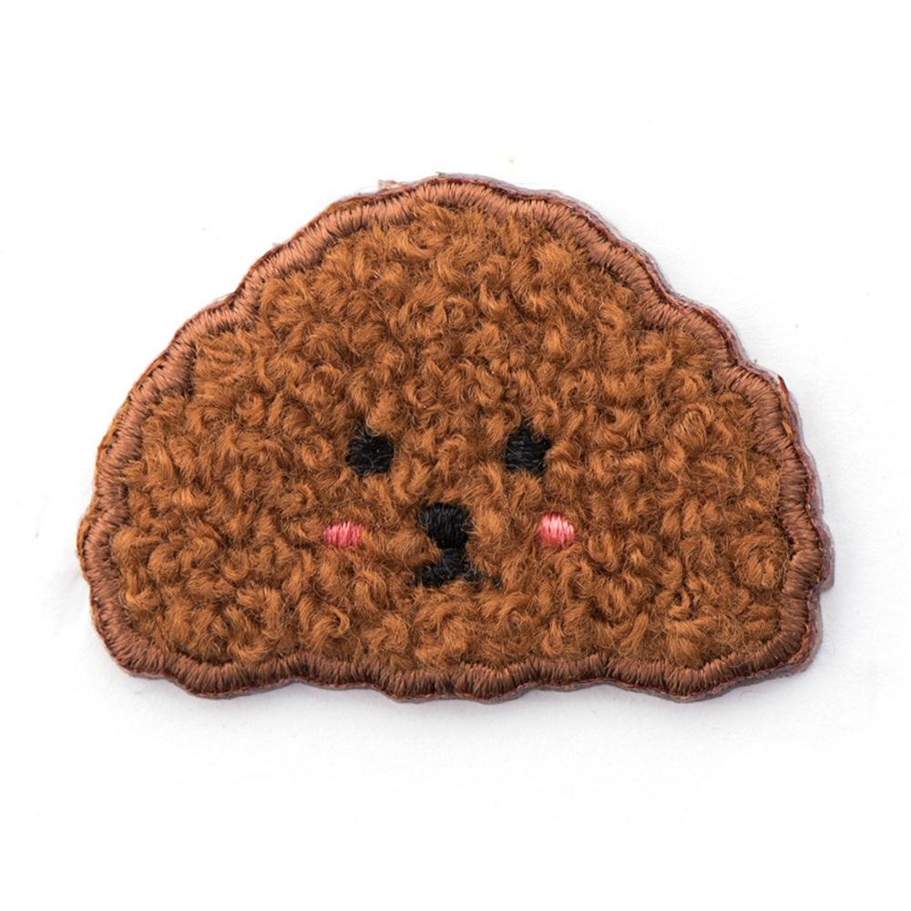 Plush Sheep Bear Sew On Scarf For Baby Stickers On Clothes Iron On Patches Badges Applique